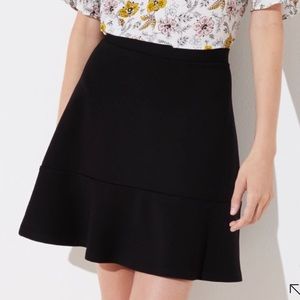 Ann Taylor LOFT Ponte Flippy Skirt
